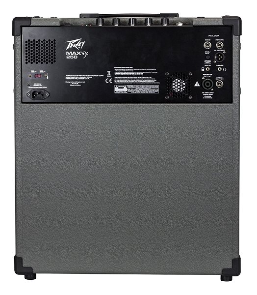 Combo Peavey Max 250 Back page