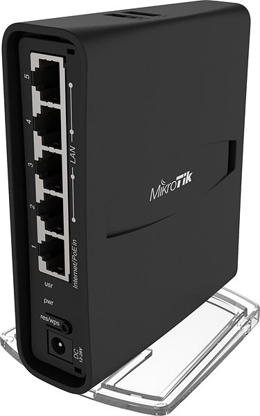 WiFi Router MIKROTIK RBD52G-5HacD2HnD-TC Back page