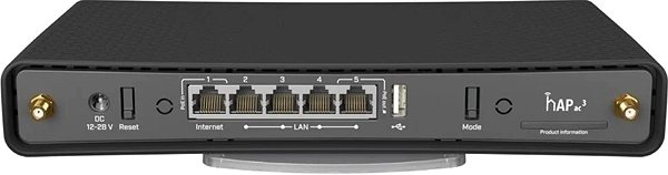 WLAN Router MIKROTIK RBD53iG-5HacD2HnD Rückseite