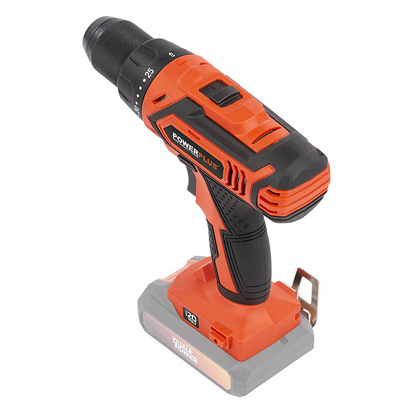 Cordless drill POWERPLUS Drill AKU 20V + 78 accessories in case POWDP15110 (without AKU) .