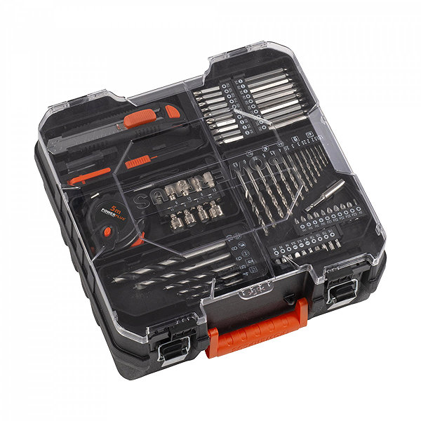 Cordless drill POWERPLUS Drill AKU 20V + 78 accessories in case POWDP15110 (without AKU) .