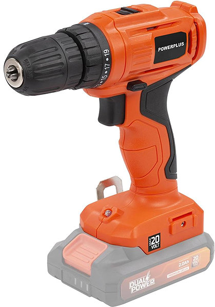 Cordless drill POWERPLUS Screwdriver / drill AKU 20V POWDPO1000 (without AKU) .