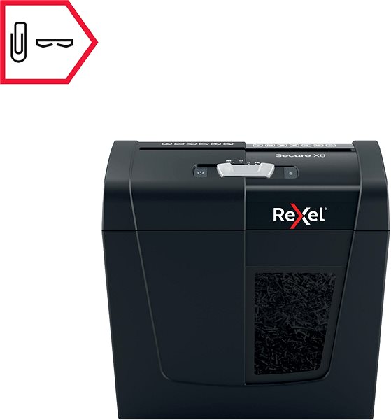 Skartovačka REXEL Secure X6 Screen