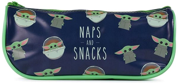 Star Wars The Mandalorian: Naps and Snacks school pencil case.