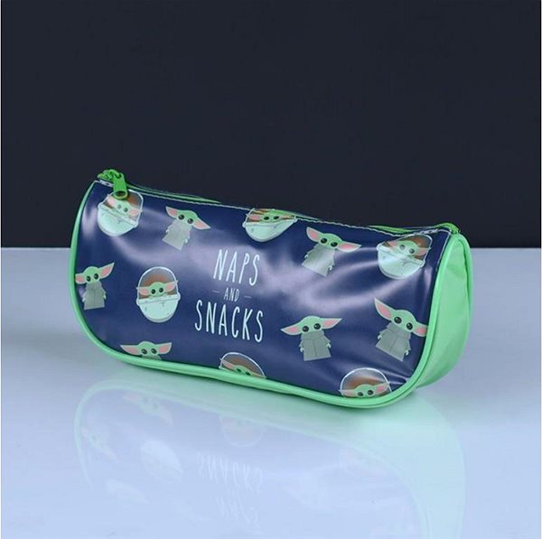 Star Wars The Mandalorian: Naps and Snacks school pencil case.