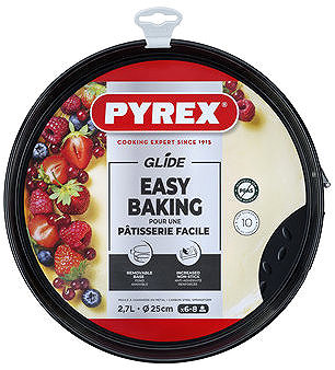 Baking Mould Pyrex Cake tin 25 cm ...
