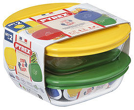 Dosen-Set Pyrex 913S571/7646 Dosen-Set 2 St. quadratisch ...