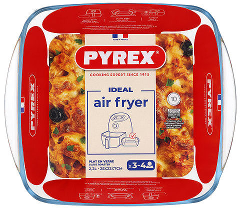 Sütőtál PYREX Sütőtál, négyzet alakú, 2,2 l ...