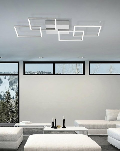Ceiling light Paul Neuhaus 8190-55 - LED Dimmable ceiling light INIGO 4xLED/8W/230V Side view