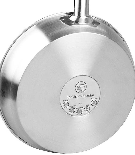 Pan CARL SCHMIDT SOHN Stainless steel pan with non-stick surface 28 cm PRO-X Screen