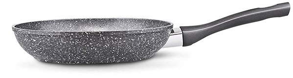 Pan CS KOCHSYSTEME Pan with marble surface 28 cm EMDEN Side view