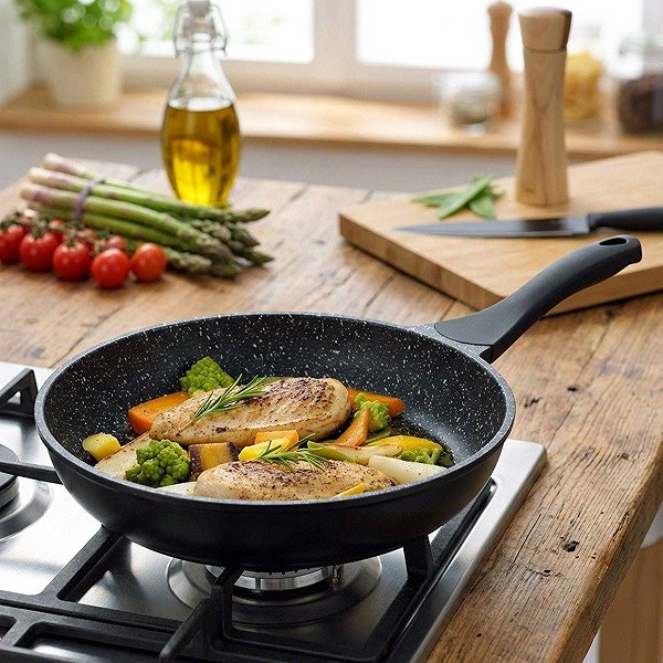 Pan KELA Pan with non-stick surface STELLA NOVA 28 cm Screen