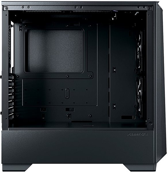 PC skrinka Phanteks Eclipse P360A Tempered Glass - D-RGB Black Bočný pohľad