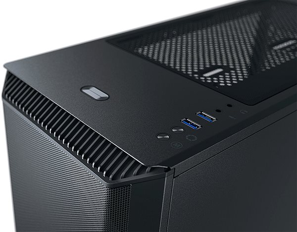 PC Case Phanteks Eclipse P360A Tempered Glass - D-RGB, Black Connectivity (ports)