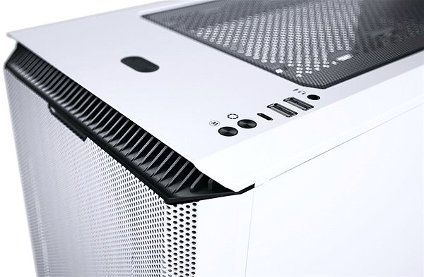 PC skrinka Phanteks Eclipse P500A Tempered Glass - D-RGB White Možnosti pripojenia (porty)