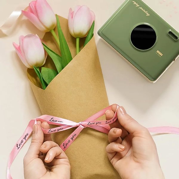 Papieretiketten Phomemo Band, rosa 12 mm x 5 m, für A30 ...