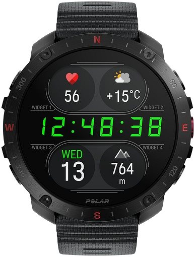 Smart hodinky POLAR Grit X2 Pro čierne ...
