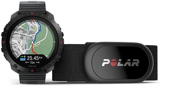 Smartwatch POLAR Grit X2 Pro + Brustgurt H10 ...