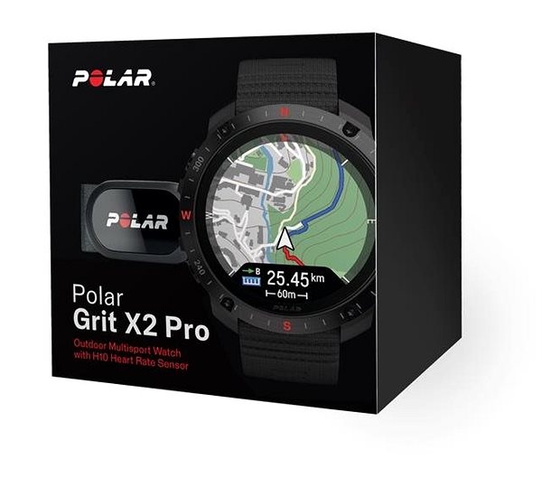 Smartwatch POLAR Grit X2 Pro + Brustgurt H10 ...
