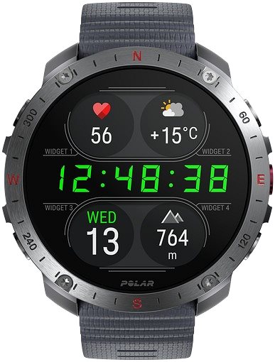 Smartwatch POLAR Grit X2 Pro grau ...