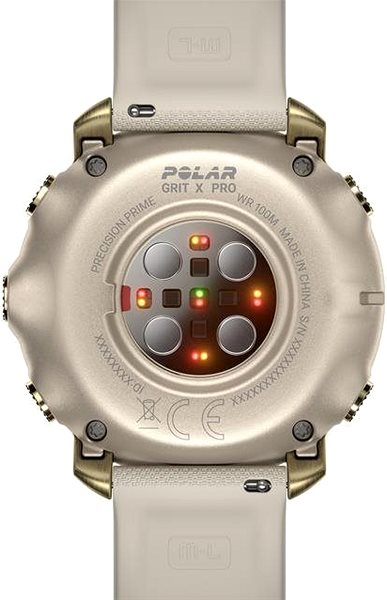 Smartwatch Polar Grit X PRO - champagner Mermale/Technologie