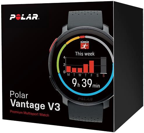 Smartwatch Polar Vantage V3 schwarz ...