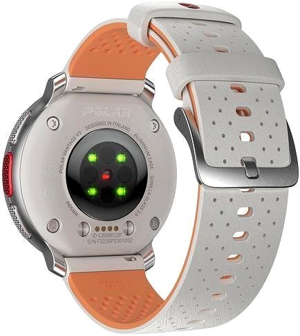 Smartwatch Polar Vantage V3 weiß-orange ...