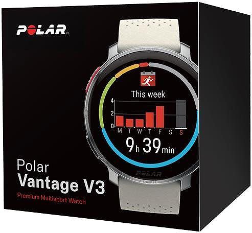 Smart Watch POLAR Vantage V3 size. S-L white-orange ...