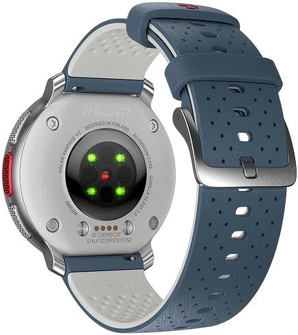 Smartwatch Polar Vantage V3 blau-grau ...