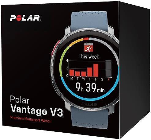 Okosóra Polar Vantage V3, kék-szürke ...