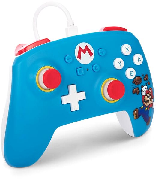 Gamepad PowerA Wired Controller – Nintendo Switch – Brick Breaker Mario ...