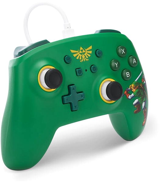 Gamepad PowerA Wired Controller – Nintendo Switch – Hyrule Defender ...