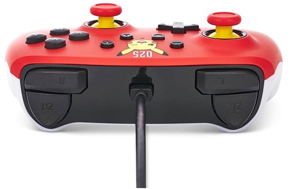 Gamepad PowerA Wired Controller - Nintendo Switch - Laughing Pikachu ...