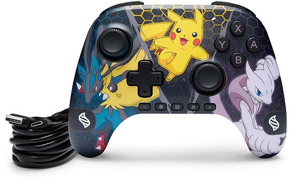 Gamepad PowerA Advantage Wireless Controller for Nintendo Switch 2 - Pokémon Mega Evolutions ...