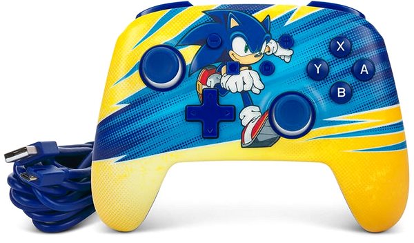 Gamepad PowerA Enhanced Wired Controller – Nintendo Switch – Sonic Boost ...