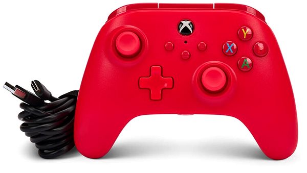 Gamepad PowerA Kabelgebundener Controller für Xbox Series X|S - Red ...