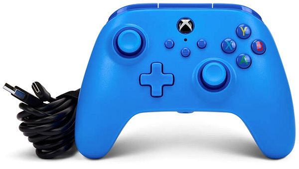 Gamepad PowerA Kabelgebundener Controller für Xbox Series X|S - Blue ...