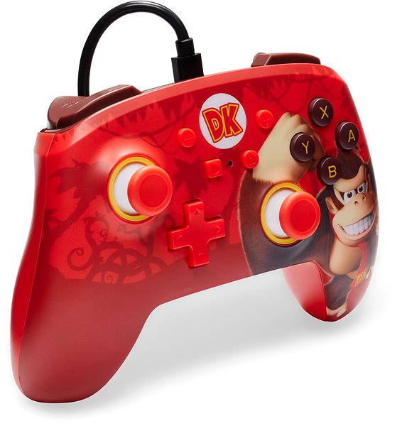 Gamepad PowerA Enhanced Wired Controller for Nintendo Switch - Donkey Kong Flex ...
