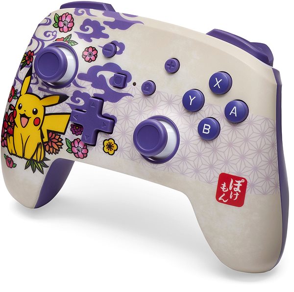 Gamepad PowerA Enhanced Wireless Controller for Nintendo Switch - Pokémon Pikachu Blossom ...