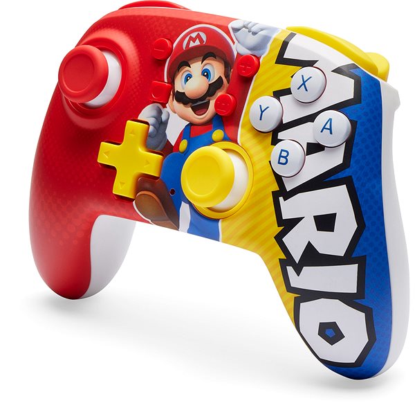 Gamepad PowerA Nano Enhanced Wireless Controller for Nintendo Switch - Super Mario Victory ...