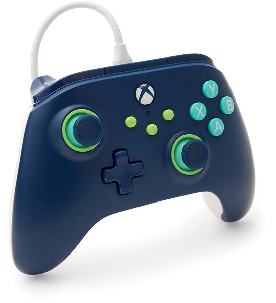 Gamepad PowerA Wired Controller for Xbox Series X|S - Mariner Blue ...