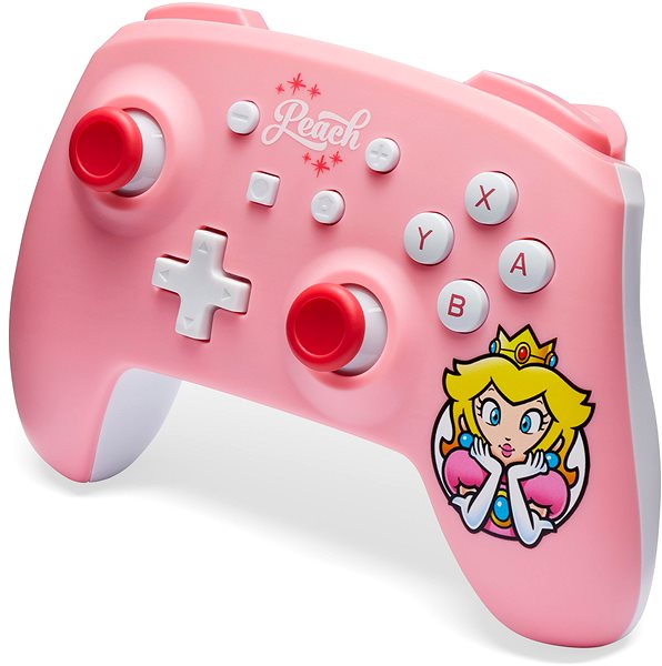 Gamepad PowerA Wireless Controller for Nintendo Switch - Super Mario - Princess Peach ...