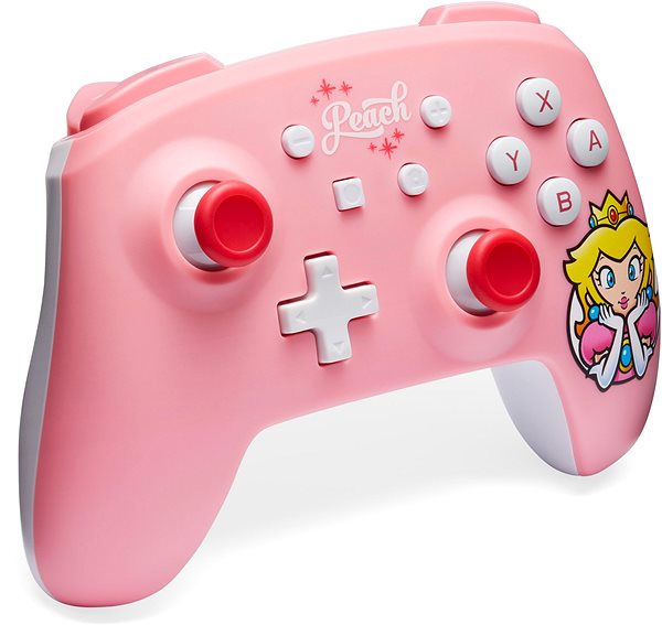 Gamepad PowerA Wireless Controller for Nintendo Switch - Super Mario - Princess Peach ...