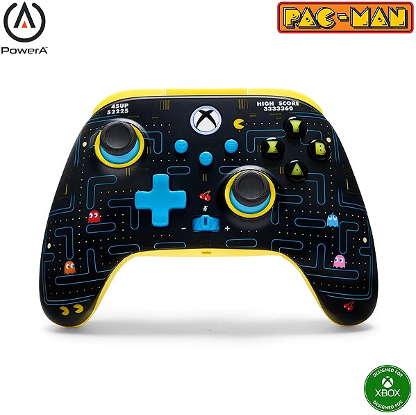 Gamepad PowerA Wireless Controller for Xbox Series X|S - Pac Man Special Edition ...