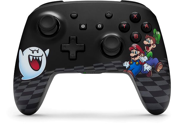 Gamepad PowerA Enhanced Wireless Controller for Nintendo Switch with Lumectra Ghost - Peek-a-Boo ...