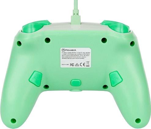 Gamepad PowerA Enhanced Wired Controller - Animal Crossing - Nintendo Switch Rückseite