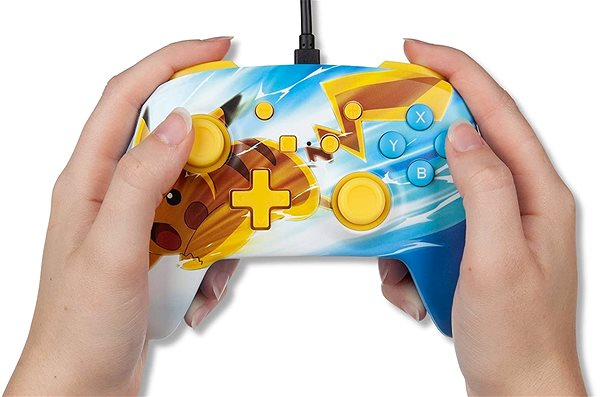 Gamepad PowerA Enhanced Wired Controller – Pokémon Pikachu Charge – Nintendo Switch Lifestyle