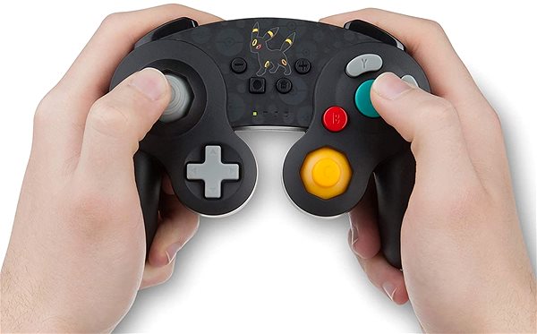 Kontroller PowerA GameCube Style Wireless Controller - Pokémon Umbreon - Nintendo Switch Lifestyle