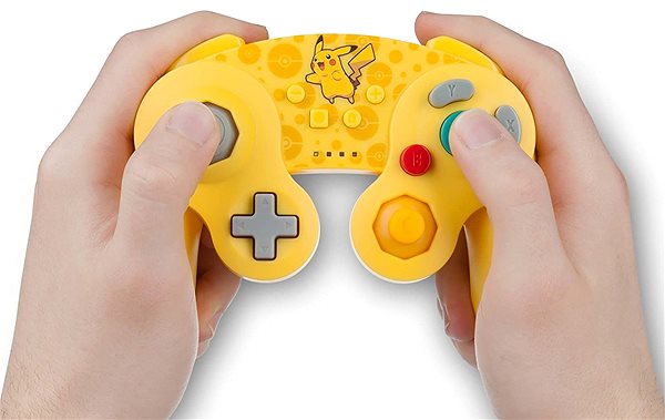 Gamepad PowerA GameCube Style Wireless Controller - Pokémon Pikachu - Nintendo Switch Lifestyle