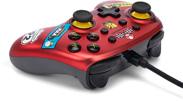 Gamepad PowerA Wired Nano Controller für Nintendo Switch - Mario Kart: Racer Red - Nintendo Switch ...